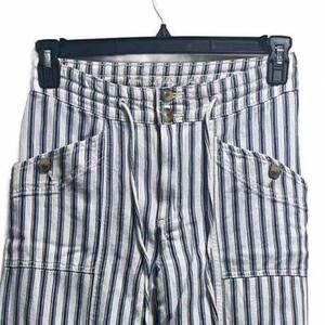 American‎ Eagle Stylish Striped Summer Beachy Pants Size 0​